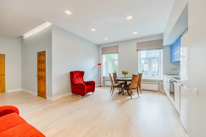 Апартаменты a.m. Rooms Petrovskiy Apartments с видом на реку — фото 1