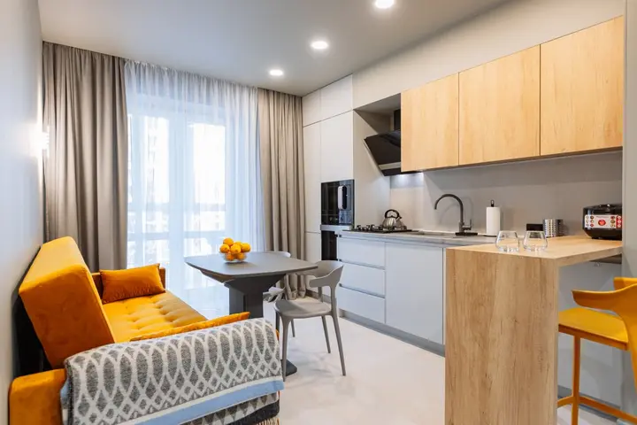 Зеленоградск: НаМореApartment's Кварира дизайнерская Двухкомнатная с выездом на косу