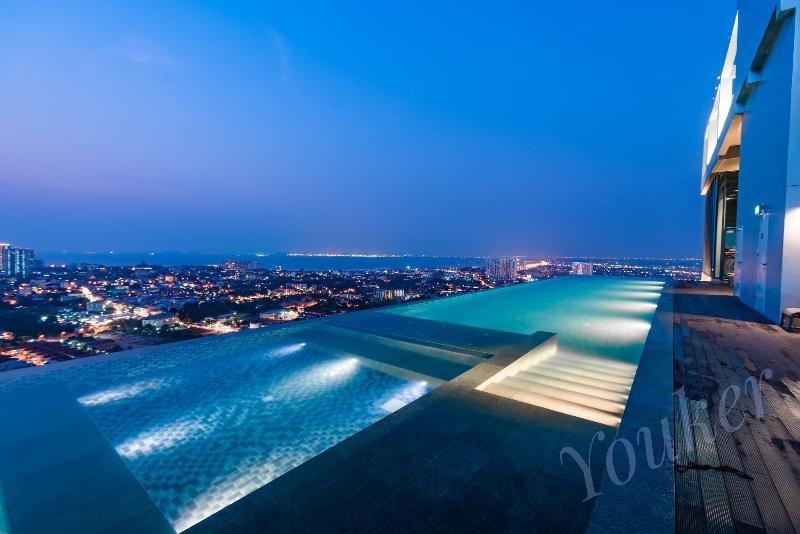 Pattaya Posh Condo with infinity pool by North Pattaya — фото 1