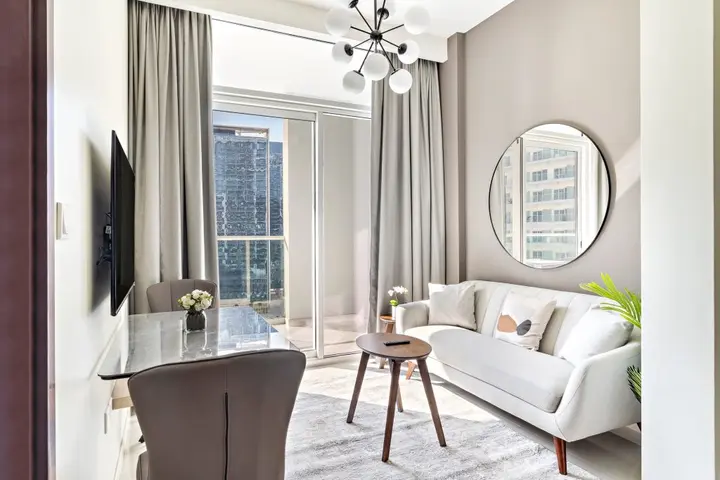 Дубай: Апартаменты Contemporary studio and 2BDR in Business Bay