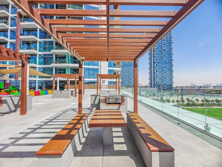 Дубай: Apartments Modern 1BR with Balcony | Dubai Frame View