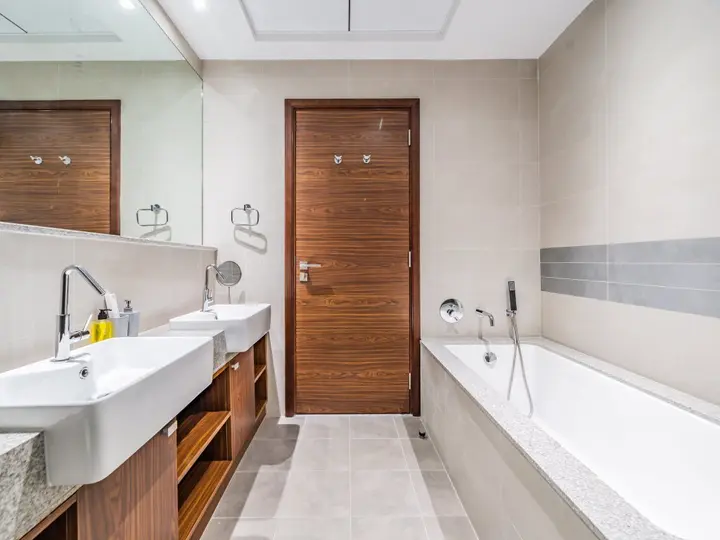 Дубай: Apartments Modern 1BR with Balcony | Dubai Frame View