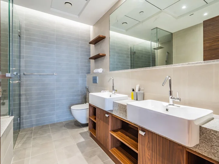 Дубай: Apartments Modern 1BR with Balcony | Dubai Frame View