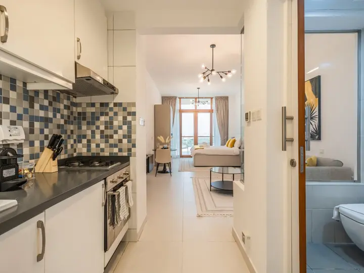 Дубай: Apartments Paradise Studio in Plam Views | Palm Jumeirah