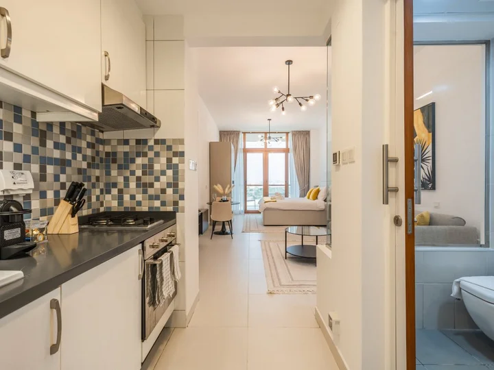 Дубай: Apartments Paradise Studio in Plam Views | Palm Jumeirah