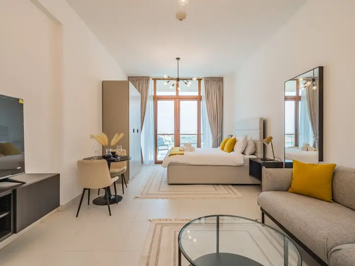 Дубай: Apartments Paradise Studio in Plam Views | Palm Jumeirah