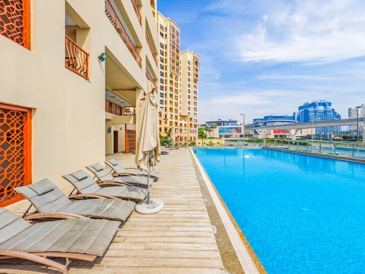 Дубай: Apartments Paradise Studio in Plam Views | Palm Jumeirah