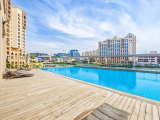 Дубай: Apartments Minimalistic Studio in Palm Views | Palm Jumeirah
