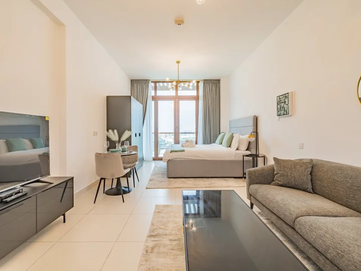 Дубай: Apartments Minimalistic Studio in Palm Views | Palm Jumeirah