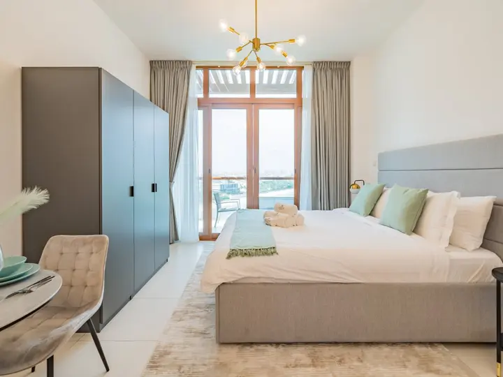 Дубай: Apartments Minimalistic Studio in Palm Views | Palm Jumeirah