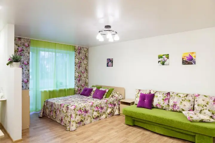 flat-all 49 Vesna однокомнатная квартира до 4 мест напротив ТРЦ Галерея Чижова — фото 1
