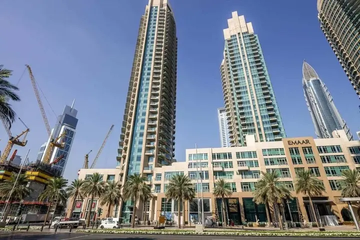 Дубай: Modern Apartment Great View of Burj Khalifa!