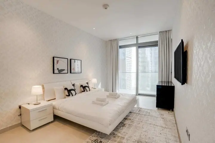 Дубай: Contemporary Apt in Marina Gate Infinity Pool!