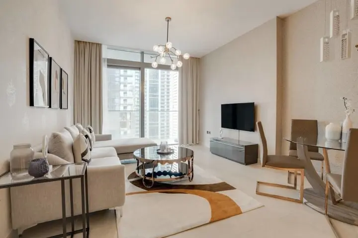 Дубай: Contemporary Apt in Marina Gate Infinity Pool!