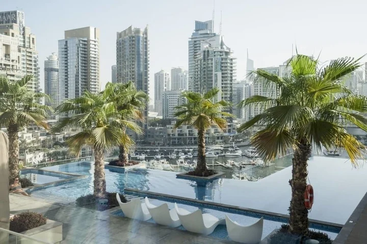 Дубай: Contemporary Apt in Marina Gate Infinity Pool!