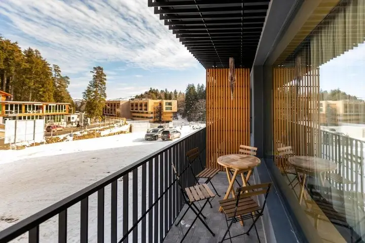 Stylish Hotel Apartment Near Rooms Hotel For 4 Persons In Bakuriani — фото 2