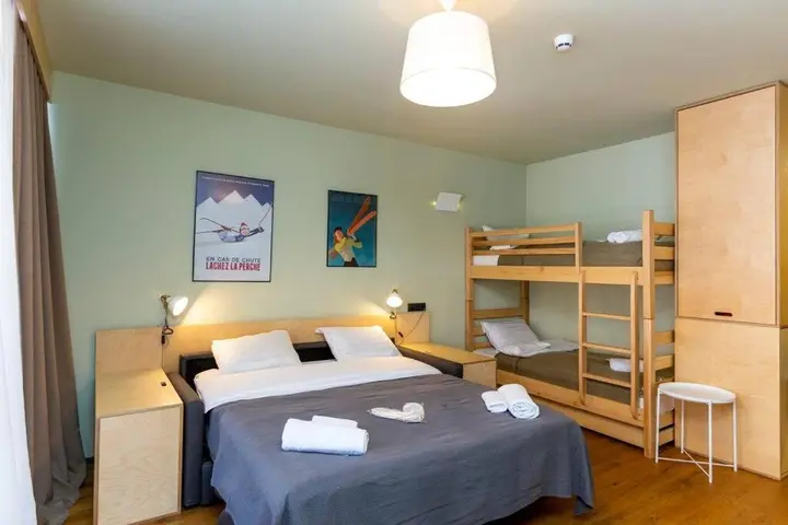 Бакуриани: Stylish Hotel Apartment Near Rooms Hotel For 4 Persons In Bakuriani