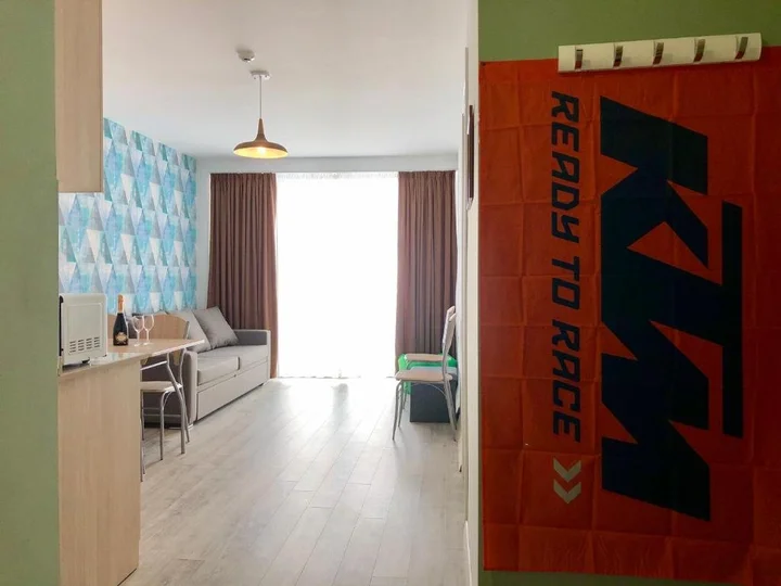 Гудаури: 2-room 452 New Gudauri