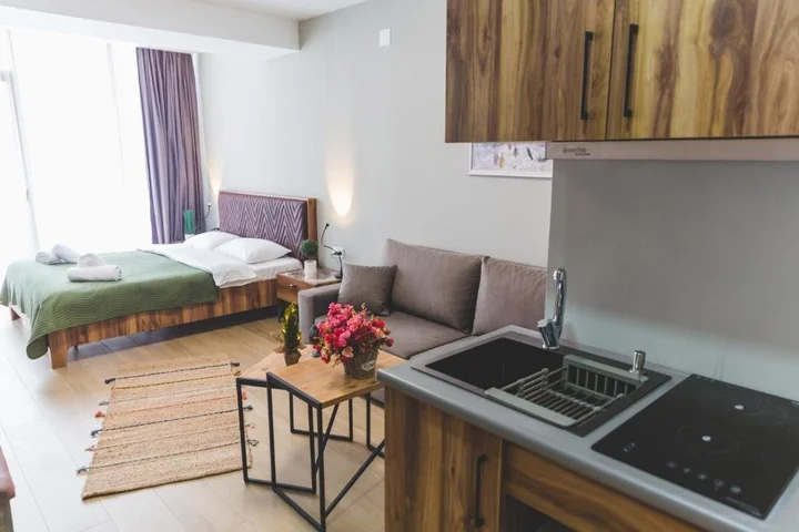 Бакуриани: Cosy Studio B-309 in the Hotel Didveli Gallery