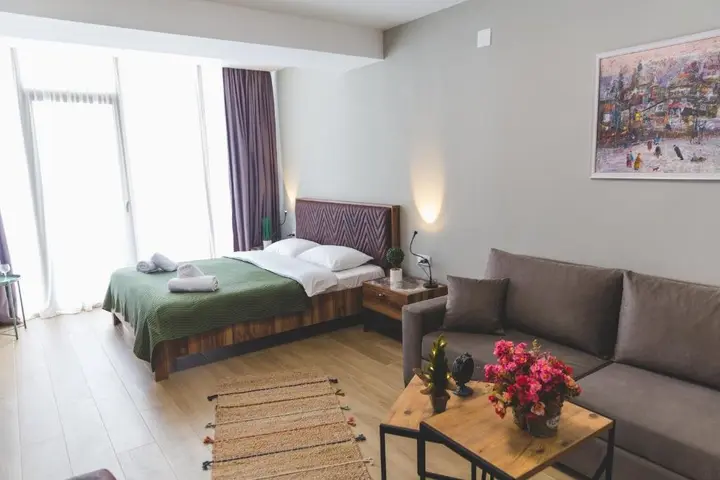 Бакуриани: Cosy Studio B-309 in the Hotel Didveli Gallery