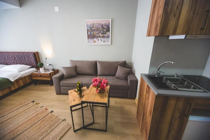 Бакуриани: Cosy Studio B-309 in the Hotel Didveli Gallery
