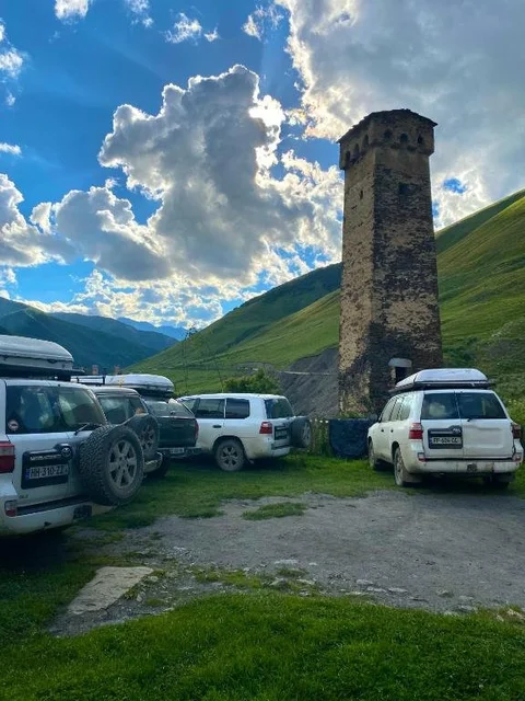 Ушгули: Nizharadze's Tower