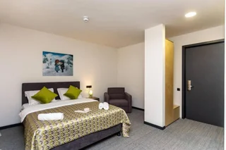 Бакуриани: Studio apt With furnished balcony 2 min To Kokhta