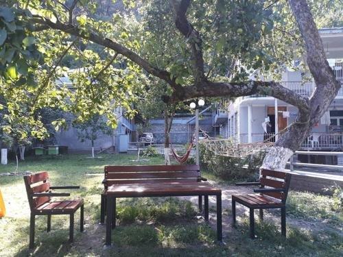 Душети: Hotel "Fichvnari" in Pasanauri