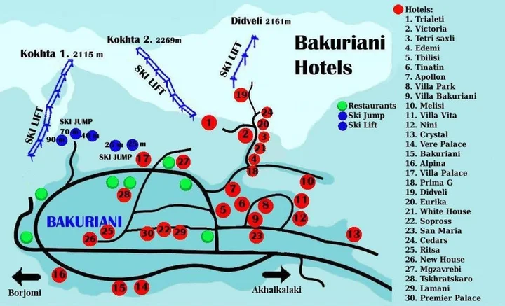 Бакуриани: Bakuriani Mgzavrebi Apt. 402