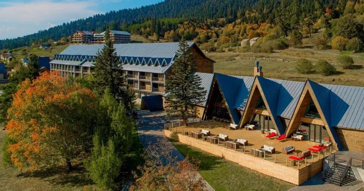 Бакуриани: Apartment 50 in 4 Star Hotel “Panorama Mgzavrebi”