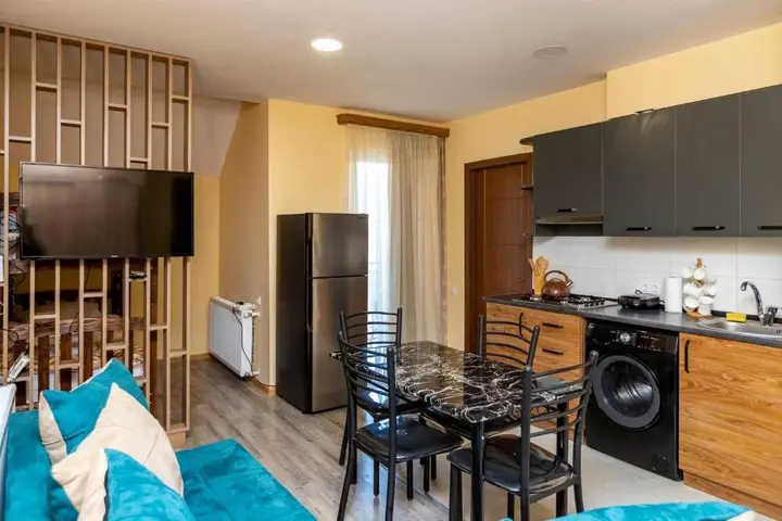Бакуриани: Cozy 1br Apt. W/ Balcony in Center of Bakuriani