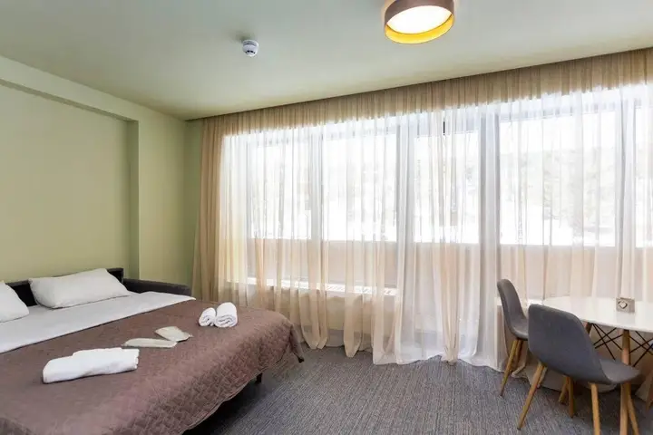 Cozy Studio Aptartment Next to Rooms Hotel In The Hills of Bakuriani — фото 3