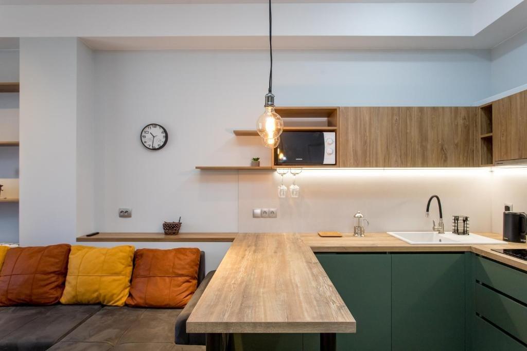 Гудаури: Family appartment with 4k TV and comfortable kitchen
