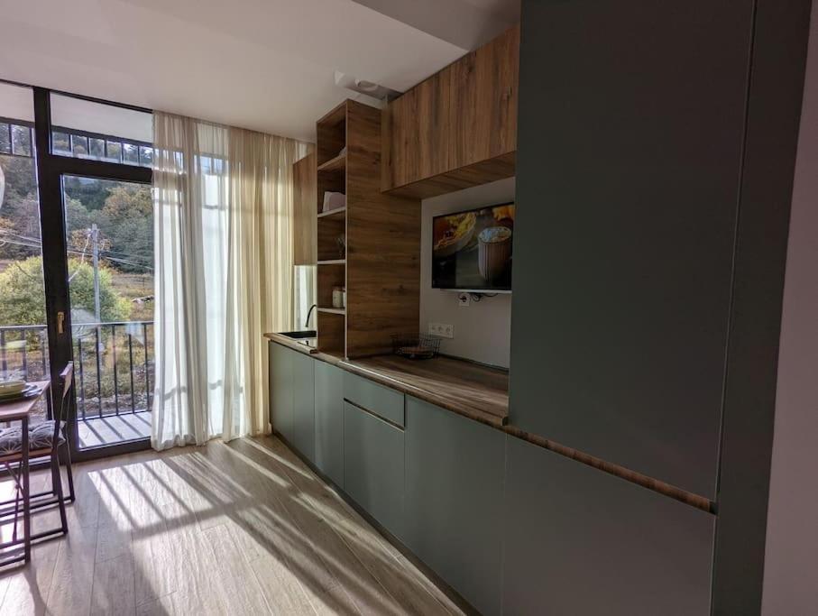 Бакуриани: Modern 1BR Condo Near Didveli - 7 Min Walk
