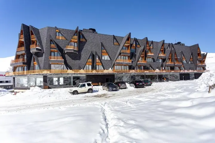 Гудаури: Cozy and Bright Studio Hotel Apartment In Gudauri