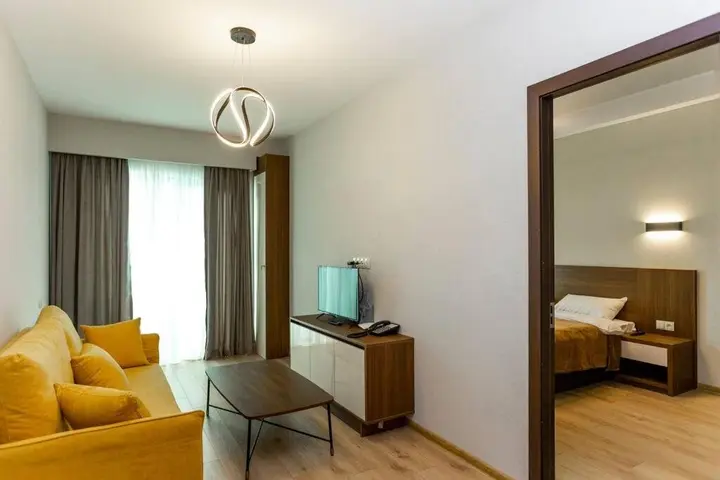 Бакуриани: 1BR Apartment. In Crystal Residence Bakuriani