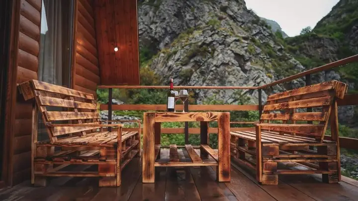 Степанцминда: Off Inn Kazbegi - cottages