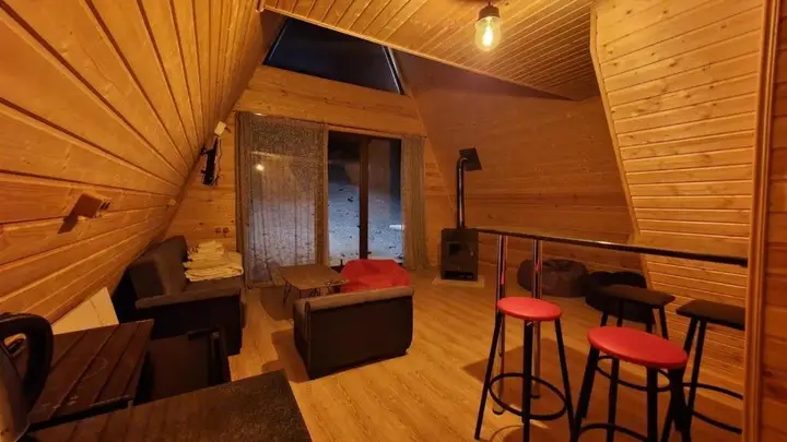 Mountain View A Frame Cabin Ushguli — фото 2