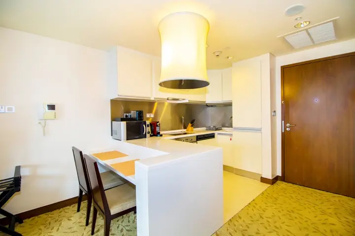 Дубай: Апартаменты Address Dubai Mall Studio Full Burj Khalifa View