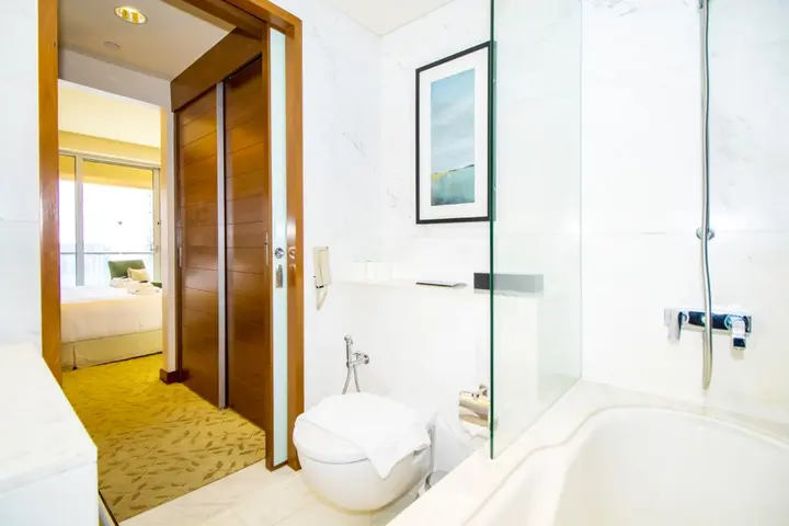 Дубай: Апартаменты Address Dubai Mall Studio Full Burj Khalifa View