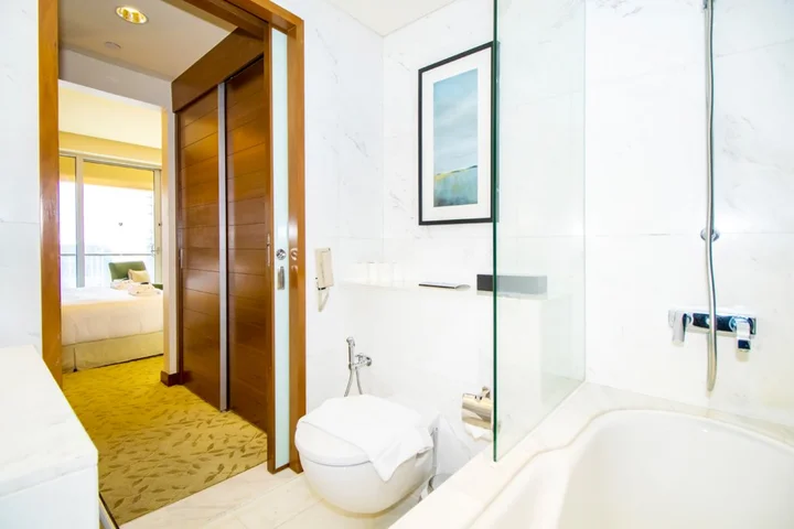 Дубай: Апартаменты Address Dubai Mall Studio Full Burj Khalifa View
