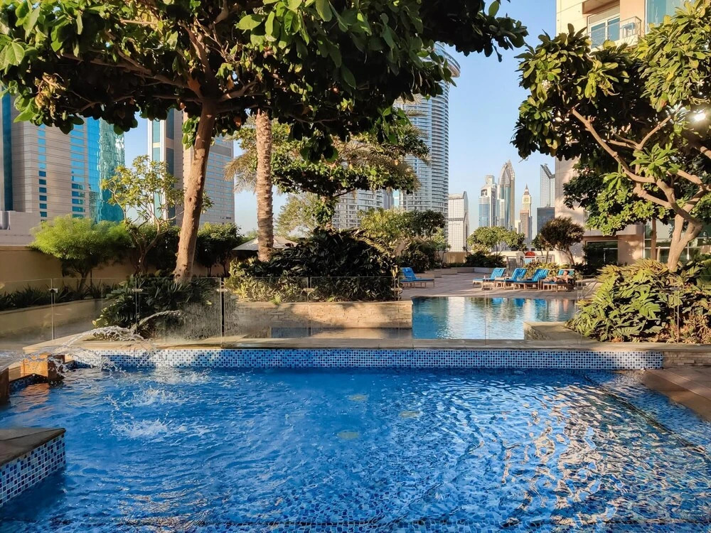 Дубай: Central Dubai Apt w Danish Twist Burj Khalifa Vws
