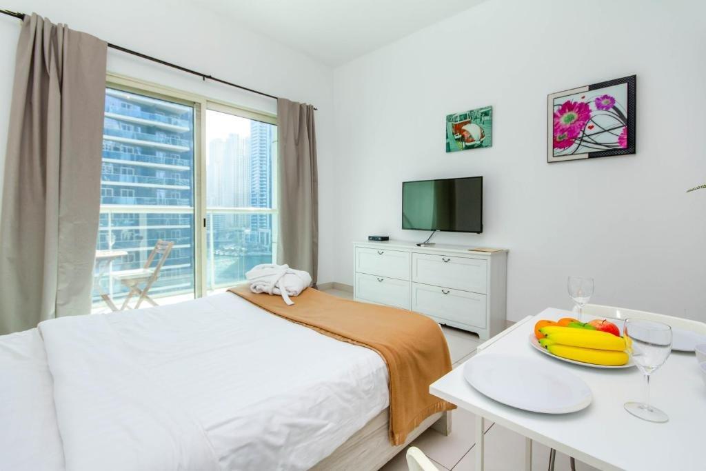 Дубай: Bespoke Residences - Studio Apartment with Marina View