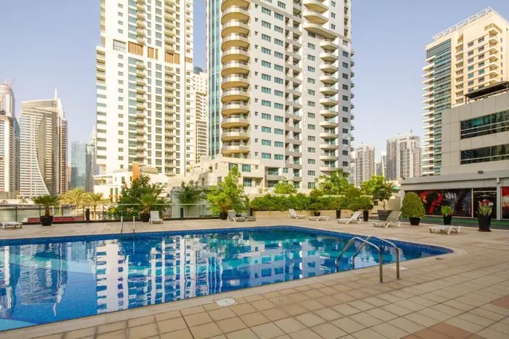Дубай: Bespoke Residences - Studio Apartment with Marina View