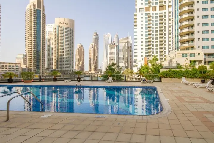 Дубай: Bespoke Residences - Studio Apartment with Marina View