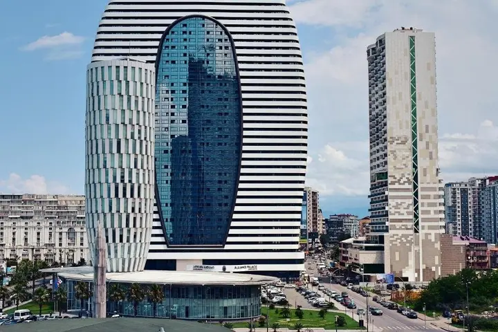 Батуми: Elite Apartments Orbi Twin Tower with Balcony