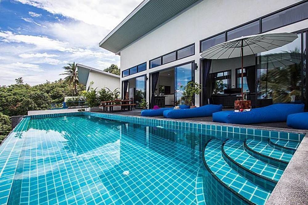Самуи: Paritta Sky Villa A 2 villas with 3 beds each