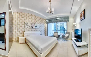 Дубай: Comfy Skyview Studio in Dubai Marina