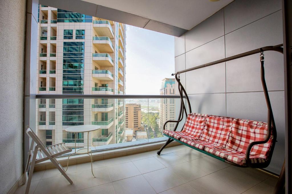 Дубай: Comfy Skyview Studio in Dubai Marina