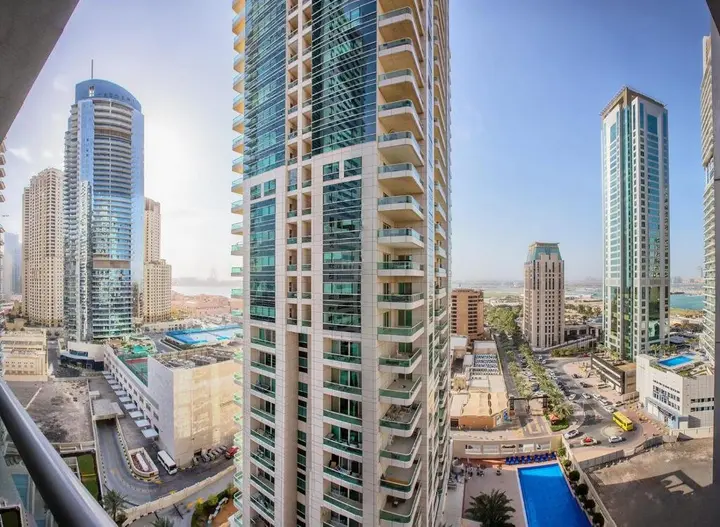 Дубай: Comfy Skyview Studio in Dubai Marina